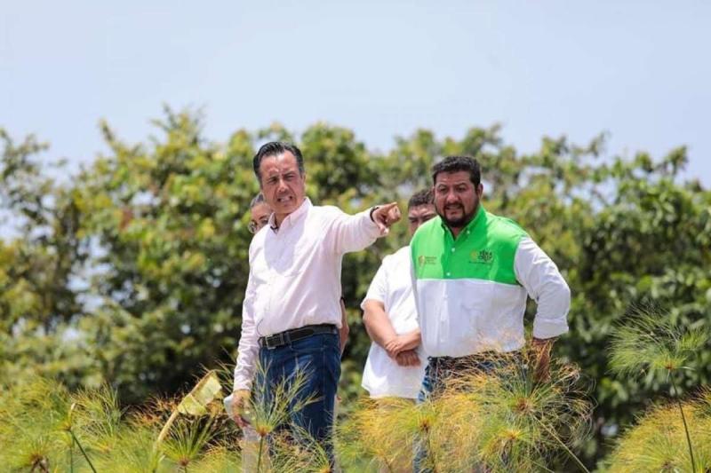 Realizan el Gobernador Cuitláhuac García y PMA supervisión técnica a Planta de Tratamiento La Tortuga, en Nautla