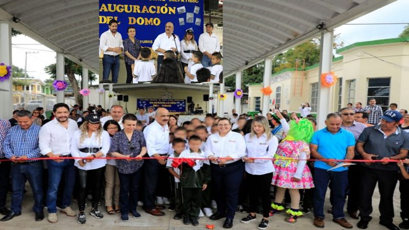 Entrega Ayuntamiento domo en Tronconal