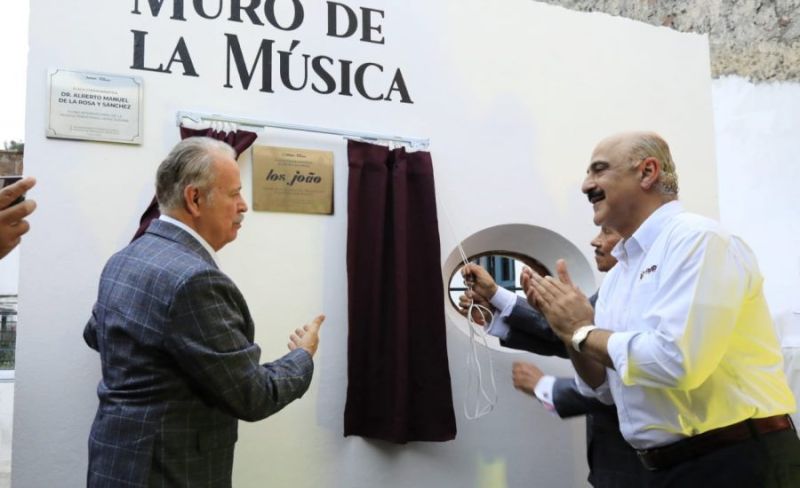 Inaugura Ricardo Ahued exposición homenaje a Los Joao en el Museo de la Música Veracruzana Casa Doña Falla en Xalapa