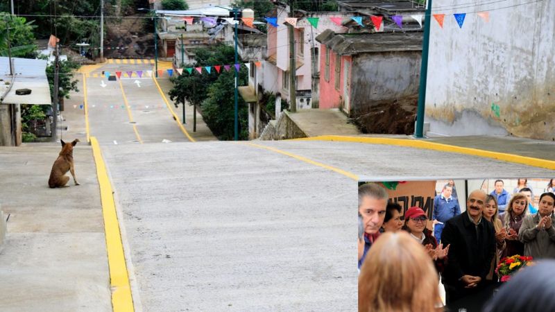 ntrega Ricardo Ahued calles en la colonia Lealtad Institucional